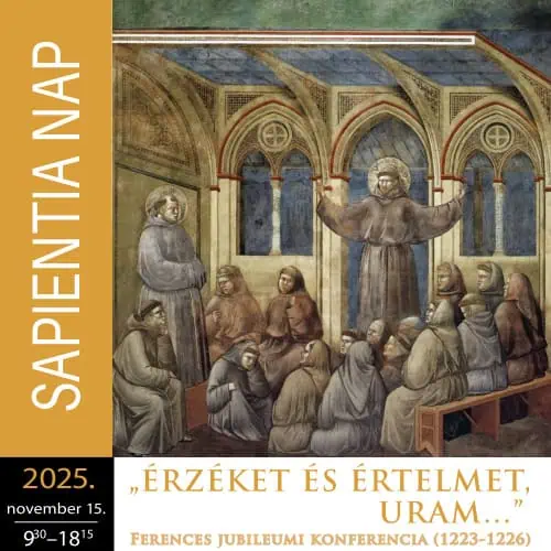 sapientia nap szimbólikus képe egy régi ferences gyűlésről festett képpel