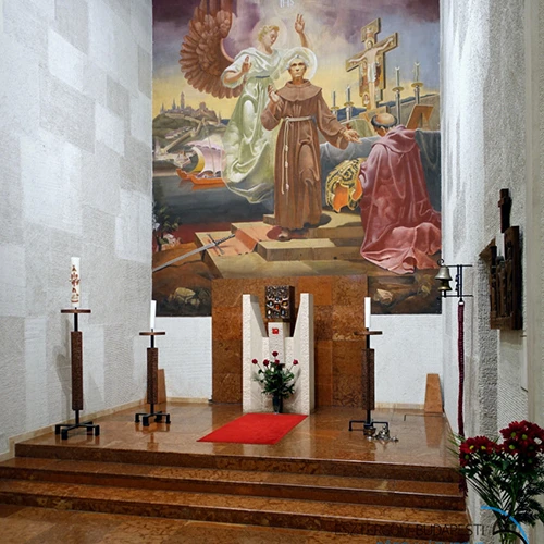 A Bp-i Kapisztrán Szent János Templom szentélye